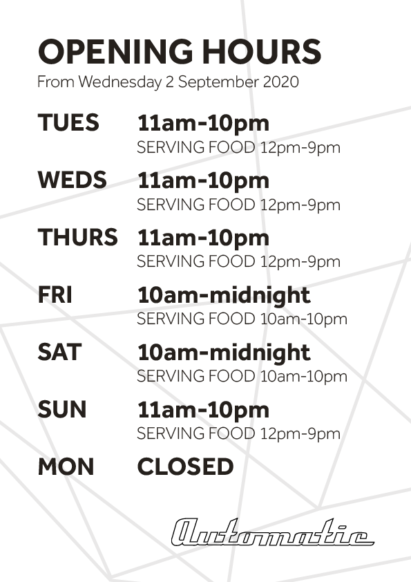 Automatic is Open Again! The Met