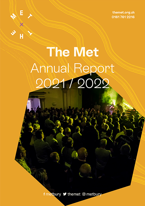 The Met Annual Report 2021-22 cover